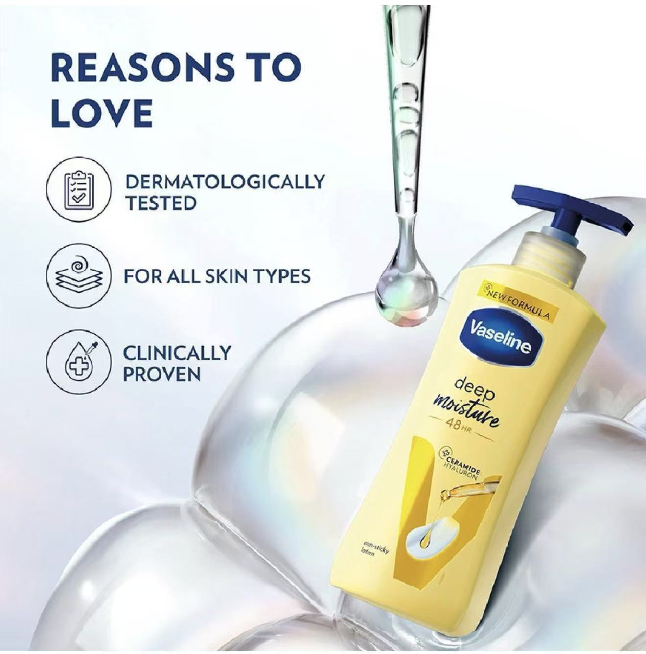 Image_20260113015705_103_10 Vaseline Intensive Care, Deep Moisture Nourishing Body Serum in Lotion, 400ml - Image 1