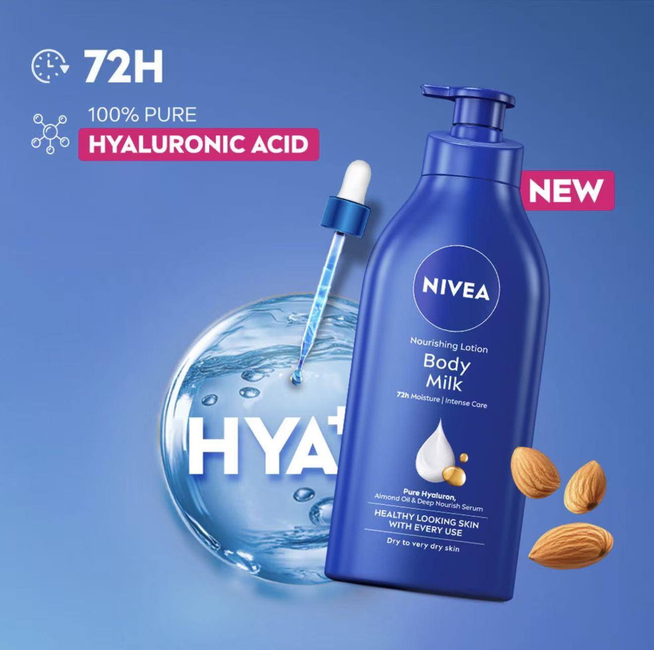 NIVEA Body Milk, Moisturizer Lotion NIVEA Body Milk, Moisturizer Lotion